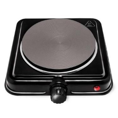 Imagem de Fogão Elétrico Elgin Cooktop Portátil 1 Boca 1000W 220V, Preto, 220V