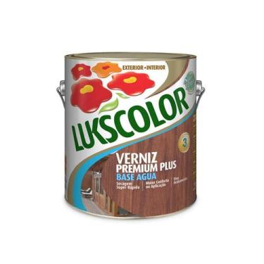 Imagem de Verniz Madeira Base Água Incolor Brilhante 3,6l Lukscolor