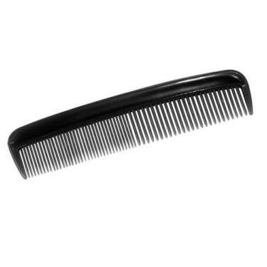 Imagem de Pente fino de cor preto - Plastigel
