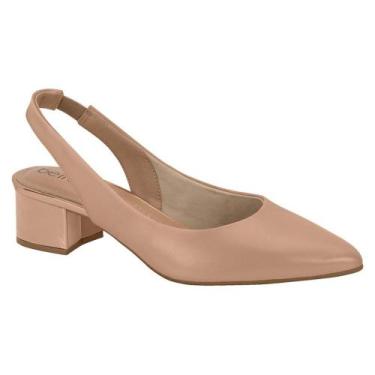 Imagem de Scarpin Feminino Slingback Nude Beira Rio 4182.220, 37