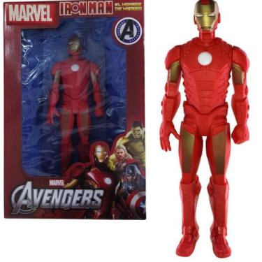 Imagem de BONECO AVENGERS VINGADORERS MARVEL 38CM Perso:Homem De Ferro - Elite