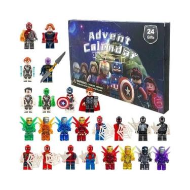 Imagem de Calendário Do Advento Disney Avengers Homem-Aranha E Homem De Ferro Co
