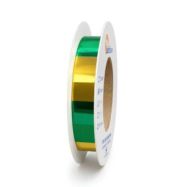 Imagem de Fita Metaloide 10mm x 50 metros - Lantecor - LANTECORES, LISTRAS VERDE