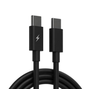 Imagem de Cabo USB Tipo C MDM Turbo Carregamento e Dados Resistente Preto 1 Metro