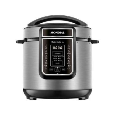 Imagem de Panela de Pressão Elétrica Mondial 6L Digital Master Cooker PE-60-6L-I