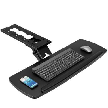 Imagem de Bandeja para Teclado AX WABER 71x28 cm Ajustável com Armazenamento
