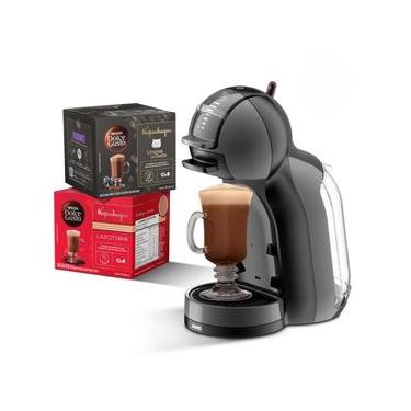 Imagem de KIT CAFETEIRA DOLCE GUSTO MINI ME PRETA + BEBIDAS KOPENHAGEN