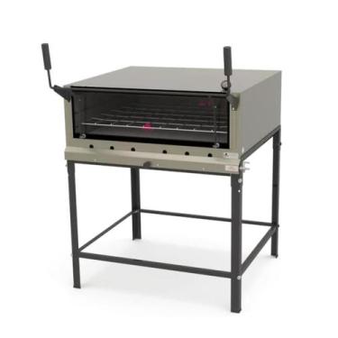 Imagem de Forno refratário para pizza com cavalete inox prp-900 g2 s/kg progás