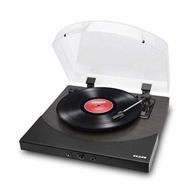 Imagem de Toca-Discos de Vinil ION PREMIER LP com conversão digital, alto-falantes integrados e transmissão Bluetooth* - Preto 110V, Ion, PREMIERLP_PRETO,,