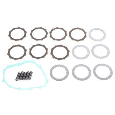 Imagem de Aramox Kit completo de embreagem, placas de fricção de embreagem com vedação tampa mola para TRX400EX TRX400X OEM: 1030680099 e 1030660005