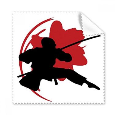 Imagem de Japan Sakura Outline Asia Pano de limpeza de óculos limpador de tela de telefone 5 peças