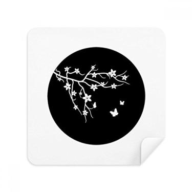 Imagem de Branch Sakura Japan Butterfly Japan Glasses Cloth Screen Cleaner Suede Fabric 2 Pack