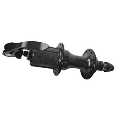 Imagem de traseiro de dobrável leve 2 rolamentos peça de roda de de liga de alumínio