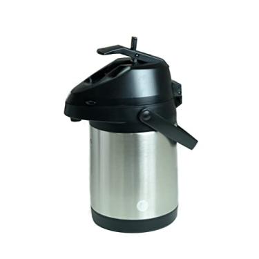 Imagem de Garrafa Térmica Aço Inox Inquebrável com alavanca 2,5 Litros Stainless - peixinho