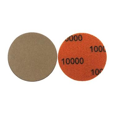 Imagem de 100 peças 1 polegada disco de lixamento molhado e seco lixa 400-10000 grãos de variedade abrasivo para fibra de vidro automotivo, 1200,h
