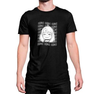 Imagem de Camiseta 100% Algodão Anime Spy X Family Personagen Anya - Art Sete