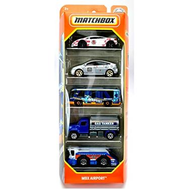 Imagem de Matchbox MBX Airport 5 unidades, escala 1:64