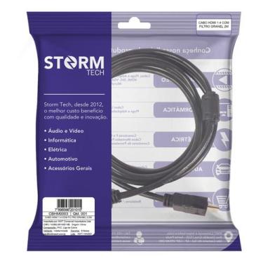 Imagem de Cabo Hdmi 1.4 C/ Filtro 02M Storm