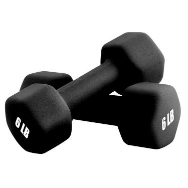 Imagem de Kit com 2 halteres Portzon Weights, 3,6 kg