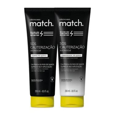 Imagem de Match Sos Cauterização Pós-Química: Shampoo + Condicionador