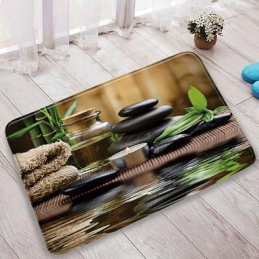 Imagem de 3 pçs conjunto amarelo rosa vermelho leopardo tapetes de banho do banheiro padrão zebra quarto tapete de assento do toalete tapetes, dd, 1518l, 75x45cm,29.5x17.7in