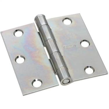 Imagem de Ampla dobradiça RP zinco 7,6 cm