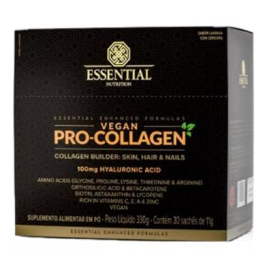 Imagem de Vegan Pro Collagen Laranja com Cenoura 330g Essential Nutrition