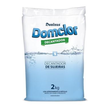 Imagem de Decantador DomClor 2Kg Sulfato de Alumínio Clarificante Para Piscina Eficiente e de Facil Aplicação