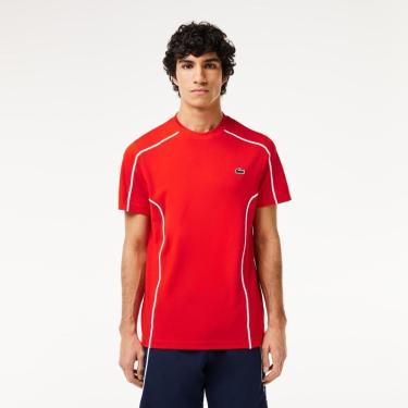 Imagem de Camiseta Lacoste Esportiva Tênis Em Piqué Com Tecnologia Ultra-Dry Masculina-Masculino
