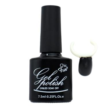 Imagem de Esmalte Em Gel Chic & Fun 7,5ml Led/uv Unhas Manicure Nail C/Registro (007, x 2un)