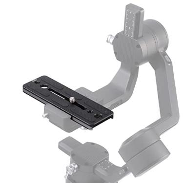 Imagem de FocusFoto Placa de liberação rápida de 115 mm para câmera estabilizadora DJI Ronin SC Gimbal Arca-Swiss Standard Tripé Ballhead (PU115)