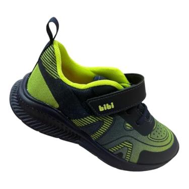 Imagem de Tênis Infantil Masculino Bibi Fly Baby II Marinho/Citrus (Marinho/Citrus, BR, Criança de 1 a 3 anos, Numérico, P, 21)