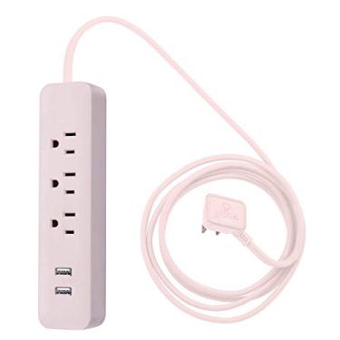 Imagem de Globe Electric - 78257 Designer Series Power Strip, Rose 3 Outlet
