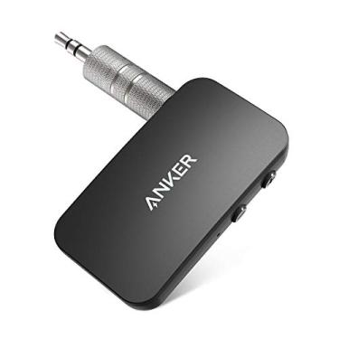 Imagem de Receptor Bluetooth Anker Soundsync A3352 para transmissão de música com Bluetooth 5.0, 12 horas de vida útil da bateria, chamadas sem as mãos, conexão de dispositivo duplo, para carro