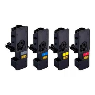 Imagem de Kit 4x Toner Compatível Kyocera TK5232 P5021M5521 | BK+C+Y+M
