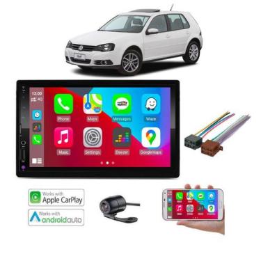 Imagem de Mp5 Multimidia Android Auto e Carplay vw Golf 2008 2009 2010 - Sp. Rep