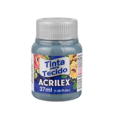 Imagem de Tinta Para Tecido 37 ML Acrilex Fosca Pintura Artesanato - Metallica A