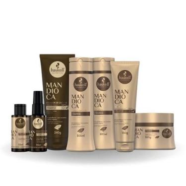 Imagem de Kit Hidratação e Fortalecimento Mandioca Haskell 300ml