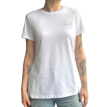 Imagem de Camiseta Columbia Feminina Basica Silk, G, Branco