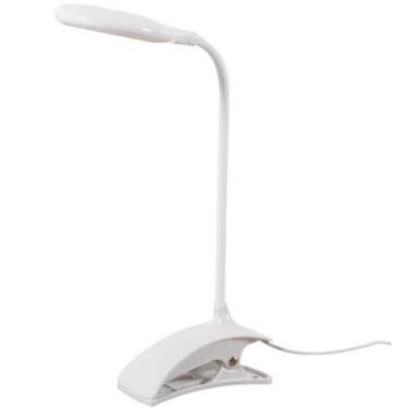 Imagem de Luminária Mesa Led Grampo Garra Presilha Fixo Clip Pregador - OEM, Bra