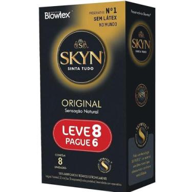 Imagem de Preservativo Blowtex Skyn Original Leve 8 Pague 6, 6 unidades, Skyn