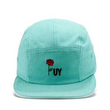 Imagem de Boné Five Panel Flor Skatista Use Young Varias Cores Masculino Feminin