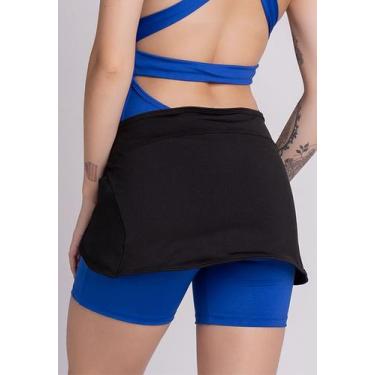 Imagem de Kit 10 Tapa Bumbum Fitness Liso Com Bolso Lateral e Fecho - WLS Modas,