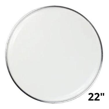 Imagem de Pele Leitosa para Bateria 0,19mm Branca - Spanking