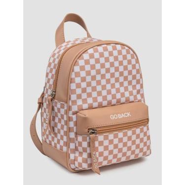 Imagem de Mochila Feminina Pequena Pêssego Chess - Go Back