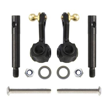 Imagem de HOBOHY CW-01 Aluminum Front Upright Knuckle Arm Set for Tamiya RC Car CW01/Lunch Box Hop Up Parts Chassis Upgrades Replace Parts