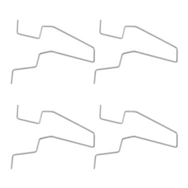 Imagem de LT Easiyl 4 peças de suporte de clipe de retenção para farol de carro, clipe de mola de retenção, grampo de farol de carro para lâmpada H7, peça de reposição de clipe de farol automotivo