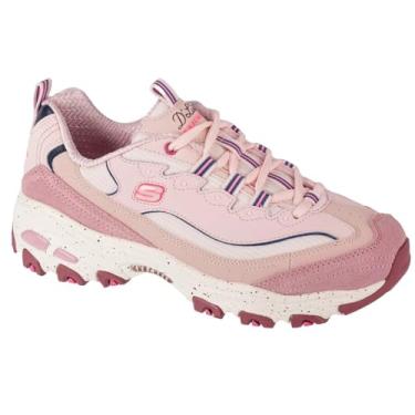 Imagem de Skechers D'Lites-Bold Views Tênis feminino, Malva/Multi, 39