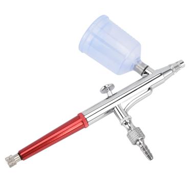 Imagem de Kit de Aerógrafo, Conjunto de Pintura Com Escova de Ar Com Conector e Chave Pistola de Escova de Ar G1/8 Kit de Escova de Ar para Pintura de Unhas Artísticas, Maquiagem, Modelo,