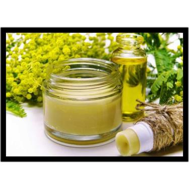 Imagem de Quadro Decorativo Medicina Cosméticos Lojas Com Moldura RC084 - Vital 